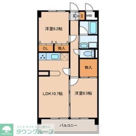 KS・WinHillsの物件間取画像